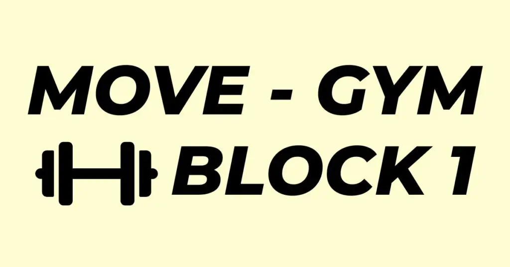 gym block 1